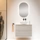 Mueble de baño con encimera hidrófuga Roble Costa Viso Kyoto Principal 7