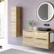 Mueble de baño con encimera de madera Galsaky Coycama Principal 0