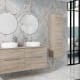 Mueble de baño con encimera de madera Galsaky Coycama Principal 1
