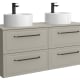 Conjunto mueble de baño Salgar Runa con lavabo sobre encimera Principal 7