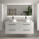 Conjunto mueble de baño Salgar Runa con lavabo sobre encimera Principal 2