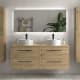 Conjunto mueble de baño Salgar Runa con lavabo sobre encimera Principal 0