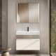Conjunto mueble de baño Viso con lavabo Solid y cajonera Nomad Principal 1