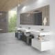 Conjunto mueble de baño Viso Bath con lavabo Solid y cajonera Nomad Ambiente 7