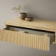 Cajonera con encimera de madera Bruntec Alpes Detalle 3