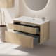 Conjunto de mueble de baño madera maciza Bruntec Alpes 17 Detalle 2