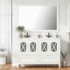 Conjunto mueble de baño rústico Bruntec Kai Principal 1