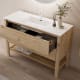 Conjunto de mueble de baño de madera maciza Bruntec Laponia Detalle 4