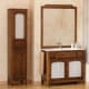 Conjunto mueble de baño rústico Bruntec  Córdoba Ambiente 3