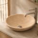 Lavabo de mármol natural Bruntec Wessel Principal 0