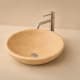 Lavabo de mármol natural Bruntec Wessel Ambiente 1