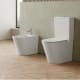 Pack inodoro mate + cisterna + bidé Bruntec Lisboa Ambiente 3