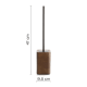 Conjunto de accesorios de baño Gedy Dafne Croquis 3