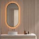 Espejo de baño con luz LED Bruntec Portia Principal 3