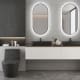 Espejo de baño con luz LED Bruntec Portia Ambiente 10