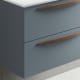 Mueble de baño con encimera HDF Compatech Visobath Arco Detalle 6