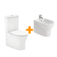 Pack inodoro + bide Unisan Sanindusa Urb.y Principal 0
