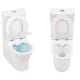 Pack inodoro + bide Unisan Sanindusa Urb.y Detalle 5