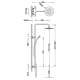 Columna de ducha Imex Flat Croquis 2