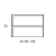 Mueble de baño Visobath Índico Croquis 6