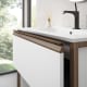 Mueble de baño con encimera de cargas minerales Visobath Icon Detalle 6