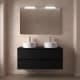 Conjunto mueble de baño con encimera de madera Salgar Noja Principal 6