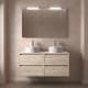 Conjunto mueble de baño con encimera de madera Salgar Noja Principal 1