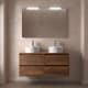 Conjunto mueble de baño con encimera de madera Salgar Noja Principal 3