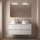 Conjunto mueble de baño con encimera de madera Salgar Noja Principal 4