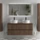 Conjunto mueble de baño Salgar Kira con lavabo sobre encimera Principal 2