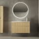 Conjunto de mueble de baño de madera maciza Bruntec Alpes Principal 1