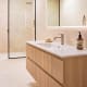 Conjunto de mueble de baño de madera maciza Bruntec Alpes Ambiente 11