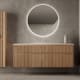 Conjunto de mueble de baño de madera maciza Bruntec Alpes Principal 0