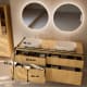 Mueble de baño madera maciza ranurada Bruntec Alpes 9 Croquis 4