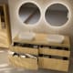 Mueble de baño madera maciza ranurada Bruntec Alpes 9 Detalle 2