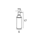 Dosificador de jabón Manillons Torrent Bassic Croquis 1