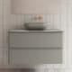 Mueble de baño con encimera arena de resina Royo Dai Top Detalle 7