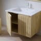 Conjunto de mueble de baño de madera maciza Bruntec Alpes 14 Detalle 3
