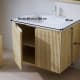 Conjunto de mueble de baño de madera maciza Bruntec Alpes 14 Croquis 5