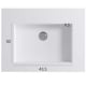 Lavabo suspendido Bruntec Miami Croquis 3