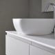 Conjunto mueble de baño con lavabo sobre encimera Sanchís Nice Detalle 3