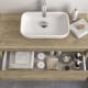 Mueble de baño Coycama lambda con encimera de madera Detalle 16