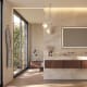 Espejo de baño con luz LED Luna gris  Ledimex Viena Ambiente 4
