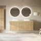 Mueble de baño madera maciza ranurada Bruntec Alpes 9 Principal 1