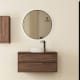 Mueble de baño con encimera de madera Bruntec Boston nórdico Principal 1