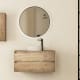 Mueble de baño con encimera de madera Bruntec Boston nórdico Principal 0