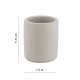 Conjunto de accesorios de baño Gedy Giunone Croquis 6