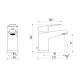 Grifo de lavabo Galindo Albos Plus Croquis 4