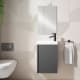 Conjunto completo mueble de baño de fondo reducido 22 cm Visobath Lagos Principal 3