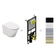 Pack inodoro + cisterna empotrada + pulsador Fossil Natura Venecia Principal 0